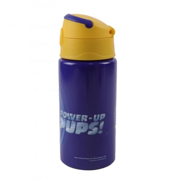 Mancs Őrjárat Power Up alumínium szívószálas kulacs akasztóval 500 ml - Image 3