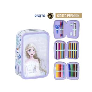 Disney Jégvarázs Elsa tolltartó töltött 3 emeletes
