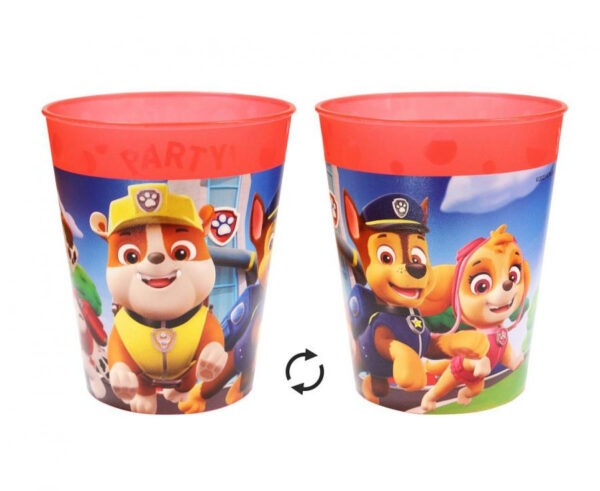 Mancs Őrjárat Rescue Heroes micro prémium műanyag pohár 250 ml - Image 2