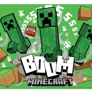 Minecraft Creeper tányéralátét