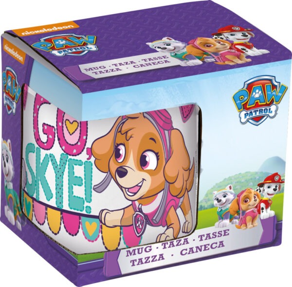 Mancs Őrjárat Go Skye porcelán bögre 235 ml (8 oz) Díszdobozban - Image 2
