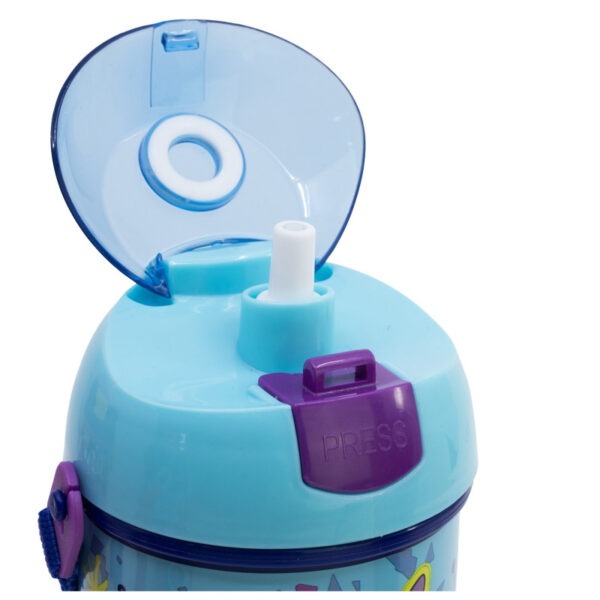 Disney Lilo és Stitch, A csillagkutya Dance műanyag szívószálas kulacs akasztóval 450 ml - Image 4