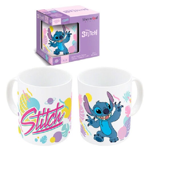 Disney Lilo és Stitch, A csillagkutya Hawaian porcelán bögre 325 ml (11 oz) Díszdobozban - Image 4