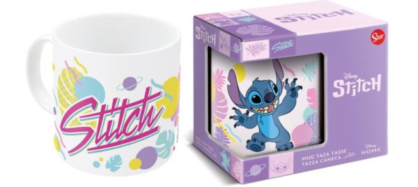 Disney Lilo és Stitch, A csillagkutya Hawaian porcelán bögre 325 ml (11 oz) Díszdobozban - Image 6