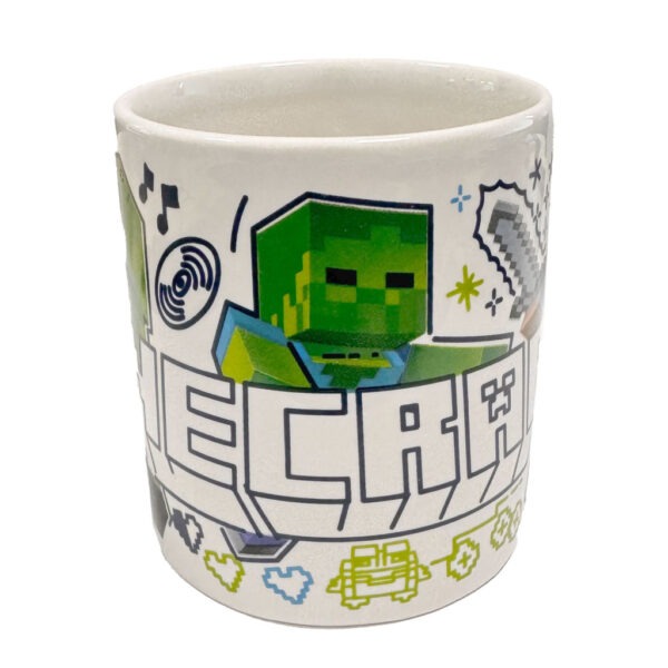 Minecraft Explore More porcelán bögre 235 ml (8 oz) Díszdobozban - Image 2