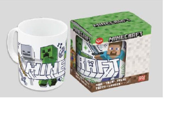Minecraft Explore More porcelán bögre 235 ml (8 oz) Díszdobozban - Image 6