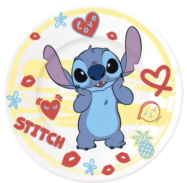 Disney Lilo és Stitch, A csillagkutya Heart porcelán étkészlet Díszdobozban - Image 3