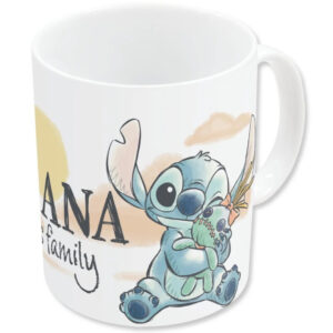 Disney Lilo és Stitch, A csillagkutya Family porcelán bögre 325 ml (11 oz) Díszdobozban