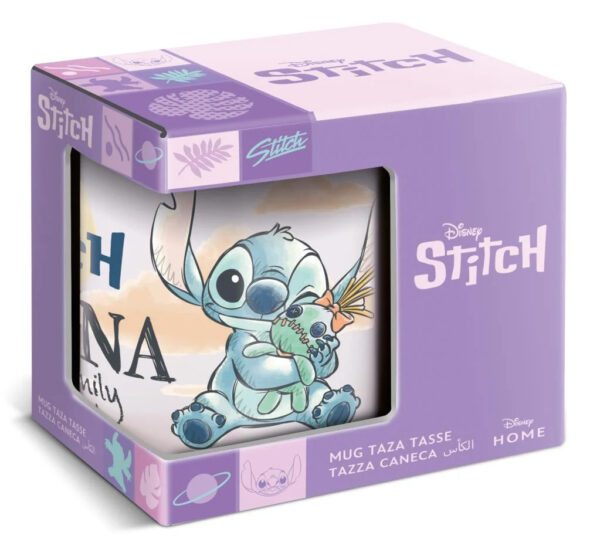 Disney Lilo és Stitch, A csillagkutya Family porcelán bögre 325 ml (11 oz) Díszdobozban - Image 5
