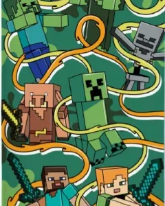 Minecraft Funtage Graphic fürdőlepedő, strand törölköző 70x140cm
