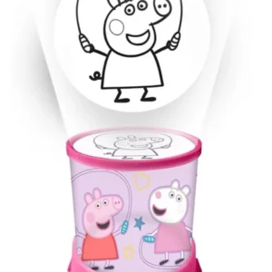 Peppa malac 2 az 1-ben kivetítő, lámpa, éjszakai fény