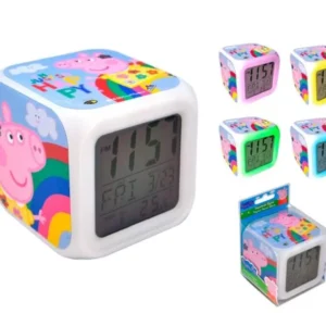 Peppa malac Rainbow digitális ébresztőóra