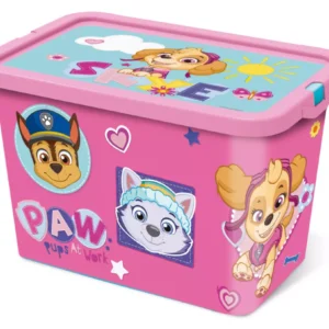 Mancs Őrjárat Girl Pinky műanyag tároló doboz 7 L