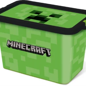 Minecraft Green műanyag tároló doboz 7 L