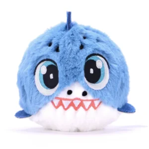 Bouncibles pattogó plüss labda - Chompy, a kék cápa