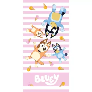 Bluey Ice Cream fürdőlepedő, strand törölköző 70x140cm (Fast Dry)