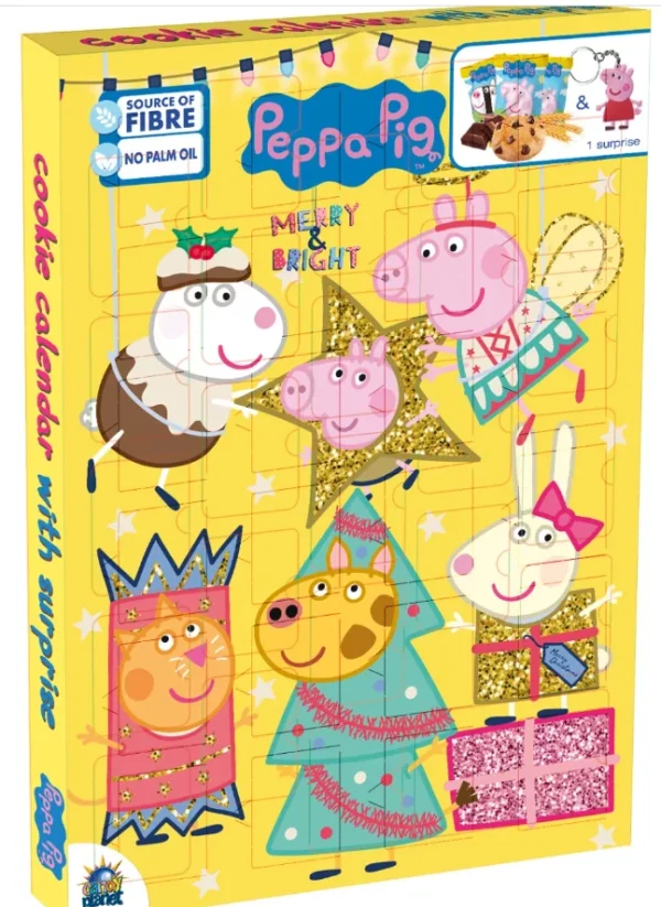 Peppa Malac Adventi naptár csokis sütivel és meglepetés figurával