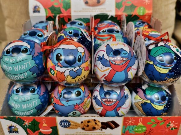Stitch Karácsonyfadísz csokis sütivel