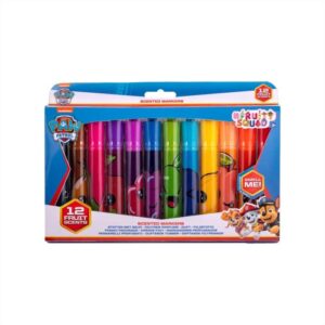 FruitySquad Mancs Őrjárat illatos hegyes végű filctollak, 12 db Canenco