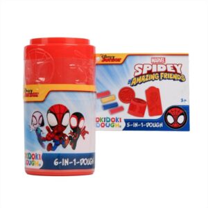 Okidoki Dough Póki gyurma, közepes - 3 féle Canenco