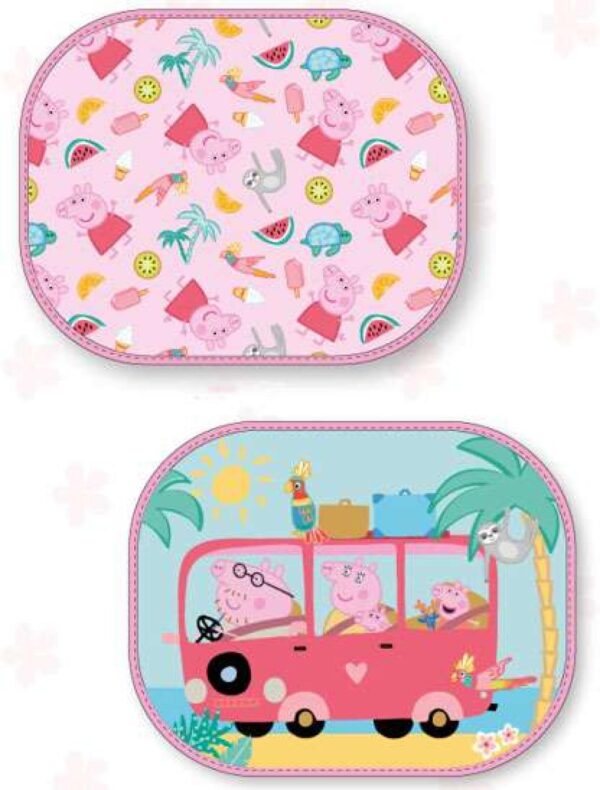 Peppa Pig autós napellenző szett/2db