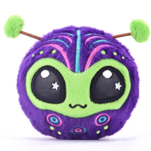 Bouncibles pattogó plüss labda - Zoggo, a lila marslakóy