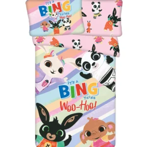 Bing It's a Thing gyerek, ovis ágyneműhuzat 100×135cm, 40×60 cm