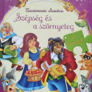 Tündérmesék kirakóval Szépség és a szörnyeteg