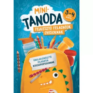 Minitanoda - iskolaelőkészítő feladatok 3-4 éveseknek