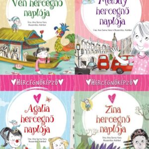Hercegnőképző napló-csomag - Ana Serna Vara - könyvcsomag