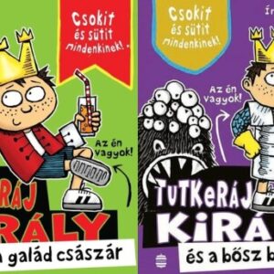 Tutkeráj király - Andy Riley - könyvcsomag