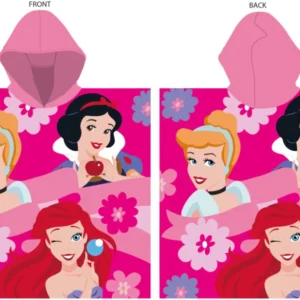 Disney Hercegnők törölköző poncsó 50x100 cm (Fast Dry)