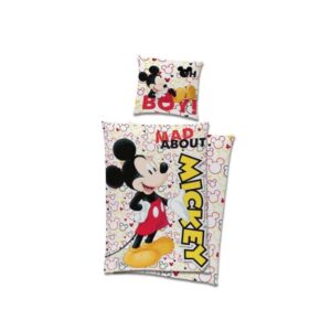 Disney Mickey Mad ágyneműhuzat 140×200cm, 70x90 cm