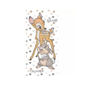 Disney Bambi, Dotty fürdőlepedő, strand törölköző 70x140cm
