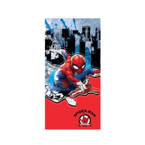 Pókember Jump fürdőlepedő, strand törölköző 70x137 cm (Fast Dry)