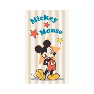 Disney Mickey Star kéztörlő, arctörlő, törölköző 30x50 cm
