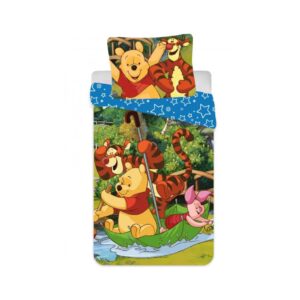 Disney Micimackó gyerek, ovis ágyneműhuzat 90×140cm, 40×55 cm