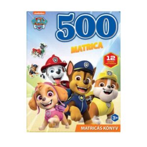 500 Matrica - Matricás könyv (PAW PATROL)