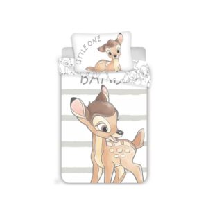 Disney Bambi Little One gyerek, ovis ágyneműhuzat 100×135cm, 40×60 cm