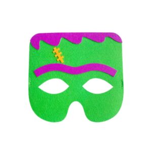 Szörny Green filc maszk 18 cm