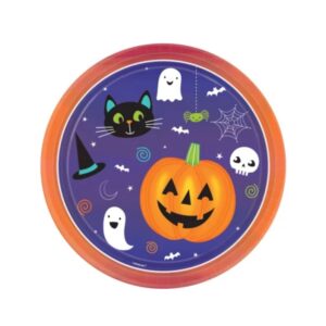 Halloween Friends papírtányér 8 db-os 23 cm