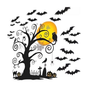 Halloween Family Friendly fali dekoráció szett 32 db-os