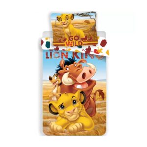 Disney Az Oroszlánkirály Pride Lands Trio gyerek, ovis ágyneműhuzat 100×135cm, 40×60 cm