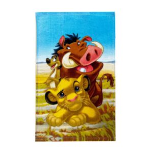 Disney Az Oroszlánkirály Pride Lands Trio kéztörlő, arctörlő, törölköző 30x50 cm