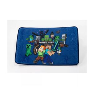 Minecraft Battle lábtörlő, fürdőszobai kilépő 40x60 cm