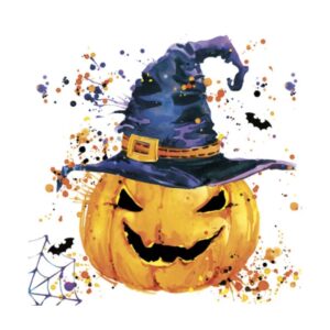 Halloween Creepy Pumpkin szalvéta 20 db-os 33x33 cm
