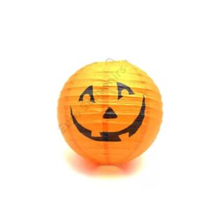 Halloween tökös lampion 20 cm